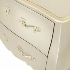 Commode Double 4 Tiroirs Murano Silver -STYLE CAMPAGNE Boutique 871 1 Commode Double 4 Tiroirs Murano Silver Amadeus cades Deco Campagne Chic 3