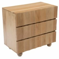 Commode 3 Tiroirs Colombe Bois Naturel -STYLE CAMPAGNE Boutique 882 1 Commode 3 Tiroirs Colombe Bois Naturel Amadeus cades Design Deco Campagne Chic 3