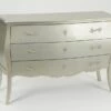 Commode 3 Tiroirs Murano Silver Amadeus