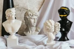 Statue Femme Grecque Blanc Mat -STYLE CAMPAGNE Boutique 899 1 Statue Grecque Blanc Mat Amadeus Cades Deco Campagne Chic 3