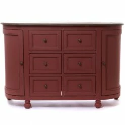 Buffet 6 Tiroirs Bohème Terracota