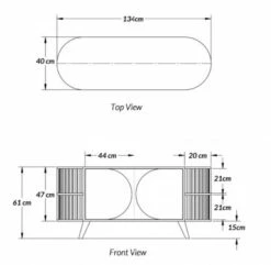 Buffet Bas Fuji Manguier Naturel Blanchi *NOUVEAU* -STYLE CAMPAGNE Boutique 903 1 Buffet Bas Fuji Manguier Naturel Grise Amadeus Cades Deco Campagne Chic 4