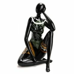Statue Femme Aya Assise H38cm