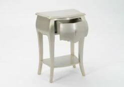 Chevet 1 Tiroir Murano Silver 7 Chevet 1 Tiroir Murano Silver -STYLE CAMPAGNE Boutique 915 Chevet 1 Tiroir Murano Silver 2