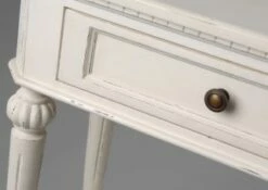 Console Bois Blanc 2 Tiroirs Leonie Amadeus -STYLE CAMPAGNE Boutique 932 Console 2 Tiroirs Leonie 3