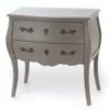 Commode Sauteuse 2 Tiroirs Murano Taupe 2 Commode Sauteuse 2 Tiroirs Murano Taupe -STYLE CAMPAGNE Boutique 942 1 Commode Sauteuse 2 Tiroirs Murano Taupe Amadeus Cades Deco Campagne Chic