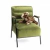 Fauteuil Hutch Enfant Velours Vert -STYLE CAMPAGNE Boutique 952 1 Fauteuil Hutch Enfant Velours Vert Amadeus cades Deco Campagne Chic
