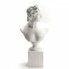 Statue Grecque Blanc Mat 1 Statue Grecque Blanc Mat -STYLE CAMPAGNE Boutique 964 1 Statue Grecque Blanc Mat Amadeus Cades Deco Campagne Chic