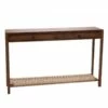Console 2 Tiroirs Daphné Bois Cordes -STYLE CAMPAGNE Boutique 987 1 Console 2 Tiroirs Daphne Bois Cordes Amadeus Cades Deco Campagne Chic
