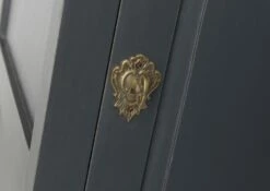 Bonnetière Murano Celeste -STYLE CAMPAGNE Boutique 990 1 Armoire 2 Portes Bois Recycle Blanchi Lea Athezza Hanjel Deco Campagne Chic 6